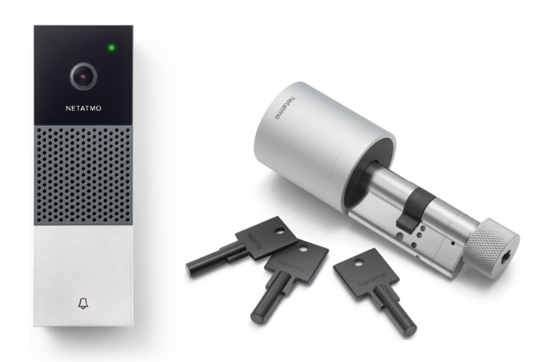 Netatmo deurbel en slot